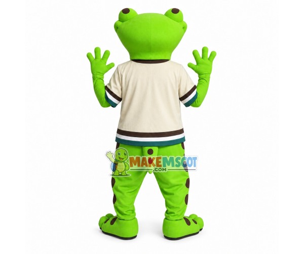 Leopard Frog Mascot Adult Costume Leopard Frog Mascot Adult Costume