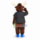 Lovely Baseball Moose Mascot Costume Lovely Baseball Moose Mascot Costume