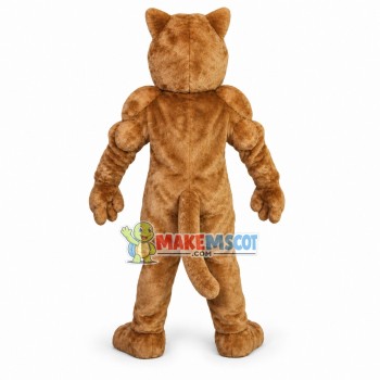 Howling Power Cougar Mascot Costume Howling Power Cougar Mascot Costume