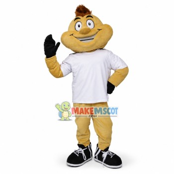 College Beige Scorpion Mascot Costume College Beige Scorpion Mascot Costume