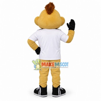 College Beige Scorpion Mascot Costume College Beige Scorpion Mascot Costume
