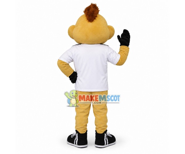College Beige Scorpion Mascot Costume College Beige Scorpion Mascot Costume