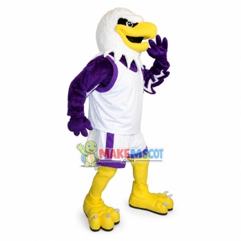 University Purple Eagle Mascot Costume University Purple Eagle Mascot Costume