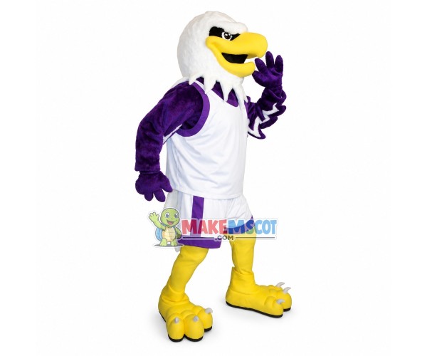 University Purple Eagle Mascot Costume University Purple Eagle Mascot Costume