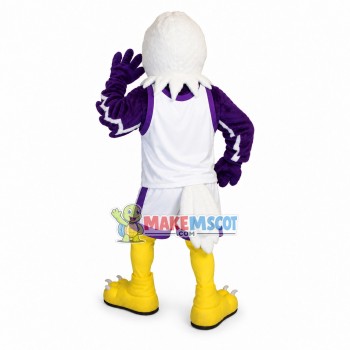 University Purple Eagle Mascot Costume University Purple Eagle Mascot Costume