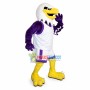 University Purple Eagle Mascot Costume 