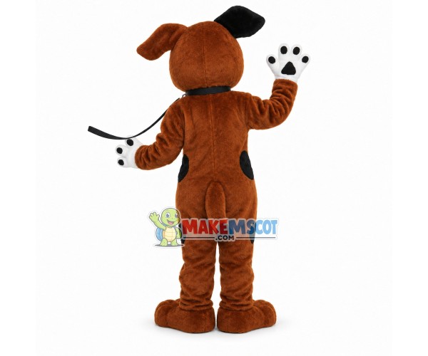 Lovely Brown Dog Mascot Costume Lovely Brown Dog Mascot Costume