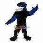 Fierce Black & Blue Raven Mascot Costume 