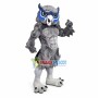 Screaming Power Grey Owl Mascot Costume 