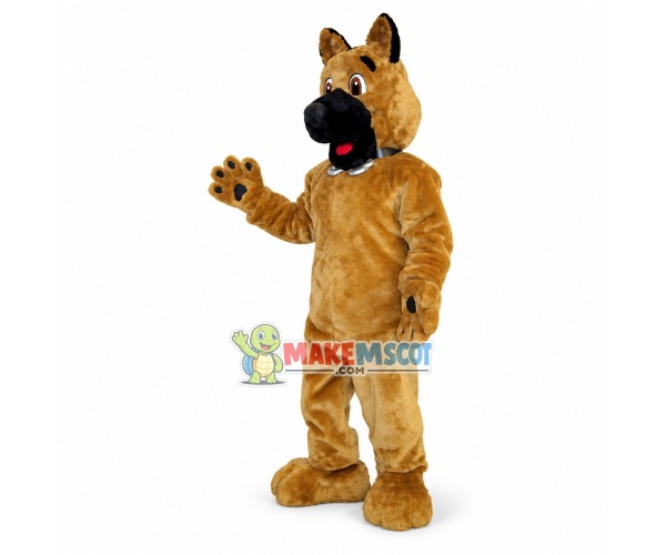 Belgian Malinois Mascot Costume 
