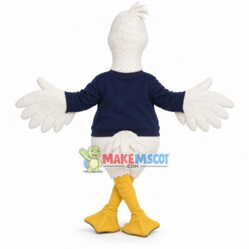 Sailor Pelican Mascot Costume Sailor Pelican Mascot Costume