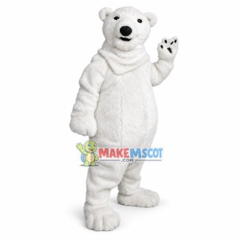 Polar Bear Lightweight Mascot Costume 