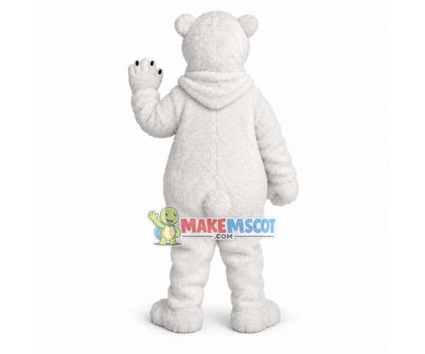 Polar Bear Lightweight Mascot Costume 