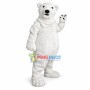 Polar Bear Lightweight Mascot Costume 