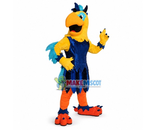 Parrot High School Mascot Costume Parrot High School Mascot Costume
