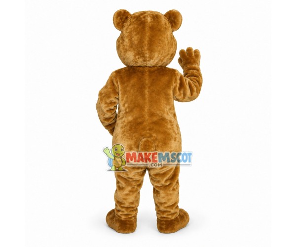 Lovely Light Brown Bear Mascot Costume Lovely Light Brown Bear Mascot Costume