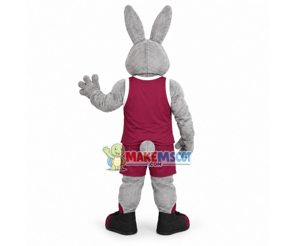 Power Gray Jackrabbits High School Mascot Costume	