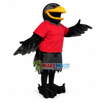 College Raven Mascot Costume College Raven Mascot Costume