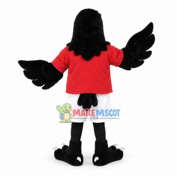 College Raven Mascot Costume	