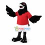College Raven Mascot Costume	