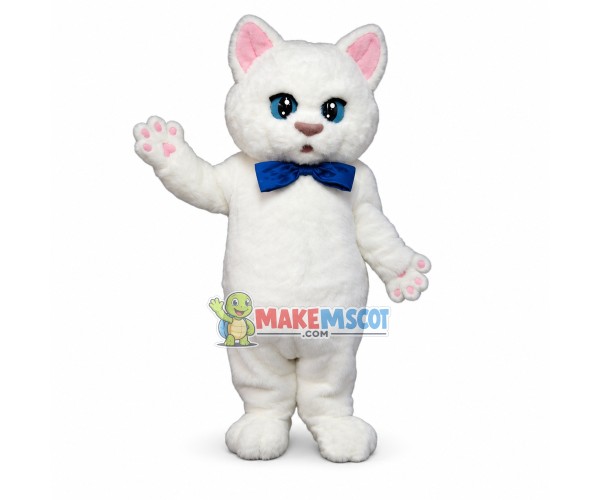 Royale Kitten Mascot Costume Royale Kitten Mascot Costume