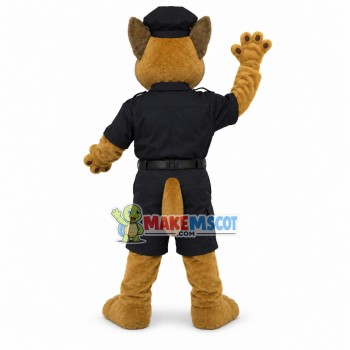 Ace the Police Dog Mascot Costume Ace the Police Dog Mascot Costume