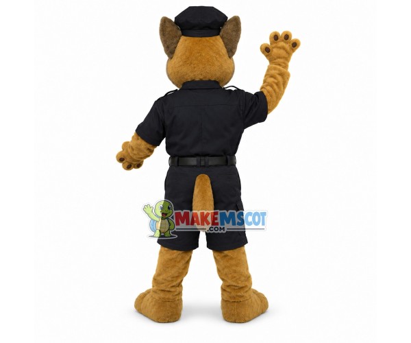 Ace the Police Dog Mascot Costume Ace the Police Dog Mascot Costume