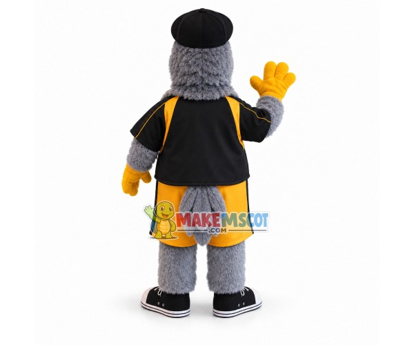 Sport Grey Hawk Mascot Costume	