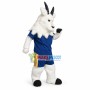 University White Goat Mascot Costume 