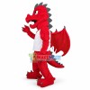 College Power Blaze the Red Dragon Mascot Costume	
