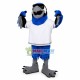 Blue Hawk School Mascot Costume	