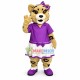 Cute Penelope the Panther Cub Mascot Costume Cute Penelope the Panther Cub Mascot Costume