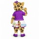 Cute Penelope the Panther Cub Mascot Costume Cute Penelope the Panther Cub Mascot Costume