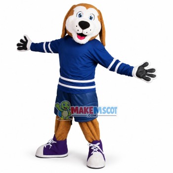 Lovely Hockey Dog Mascot Costume 