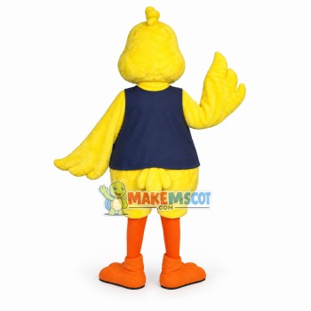 Croaking Duck Mascot Adult Costume Croaking Duck Mascot Adult Costume