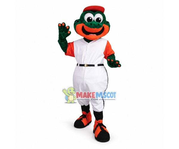United Shore Professional Baseball League Ribbi Mascot Costume United Shore Professional Baseball League Ribbi Mascot Costume