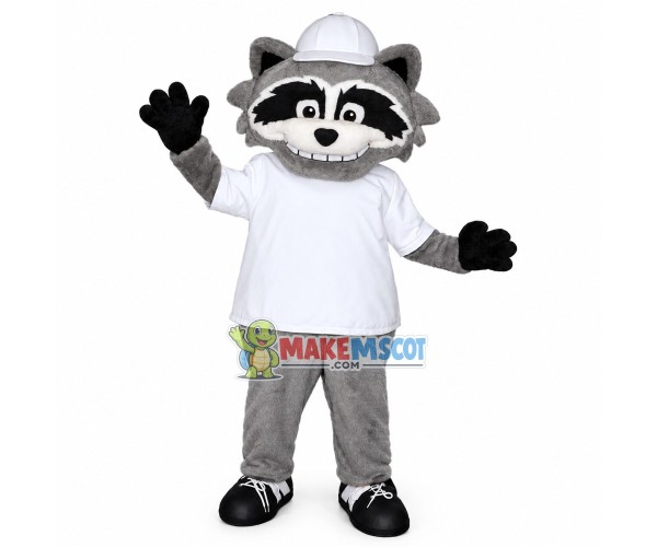 University Raccoon Mascot Costume 