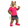 Lovely Coyote Mascot Adult Costume 