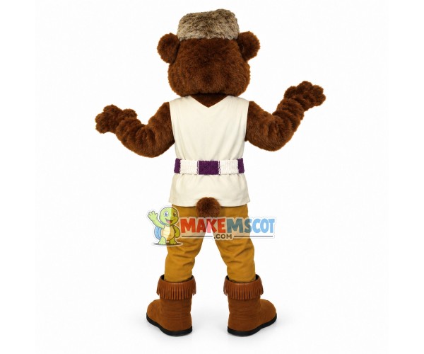 Fierce Grizzly Bear School Mascot Costume Fierce Grizzly Bear School Mascot Costume
