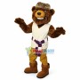 Fierce Grizzly Bear School Mascot Costume 
