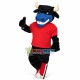 College Toro Mascot Costume College Toro Mascot Costume