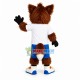 Happy Sport Fox Mascot Costume Happy Sport Fox Mascot Costume