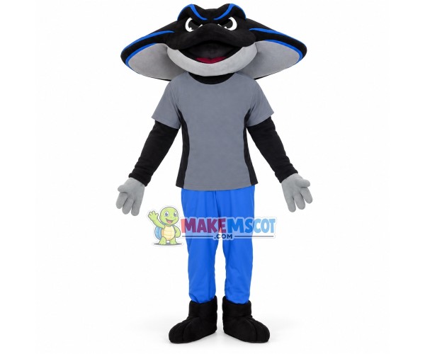 Sport Stingray Mascot Costume Sport Stingray Mascot Costume