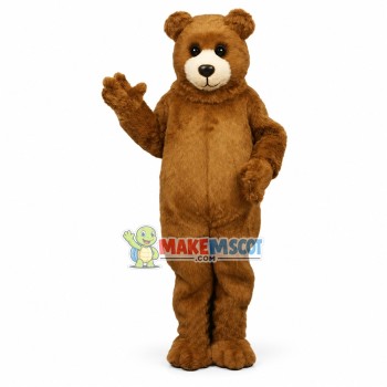 Brown Bruin Mascot Costume Brown Bruin Mascot Costume