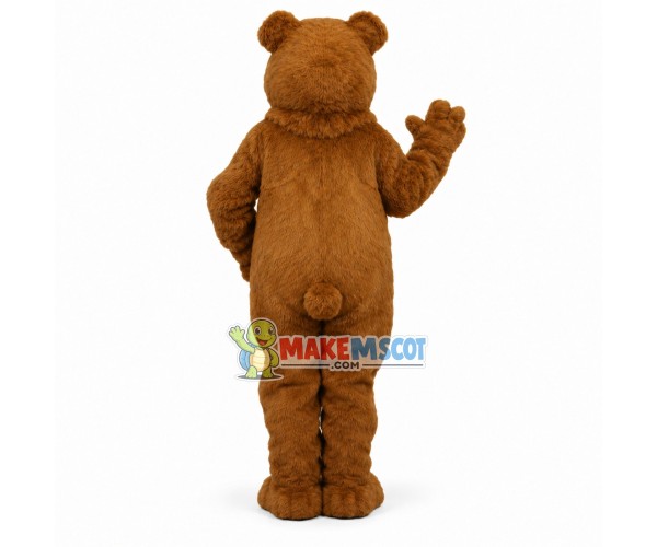 Brown Bruin Mascot Costume Brown Bruin Mascot Costume
