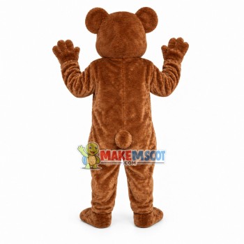 Brown Bear Cub Mascot Adult Costume Brown Bear Cub Mascot Adult Costume