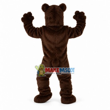 Fierce Brown Bear Mascot Costume Fierce Brown Bear Mascot Costume
