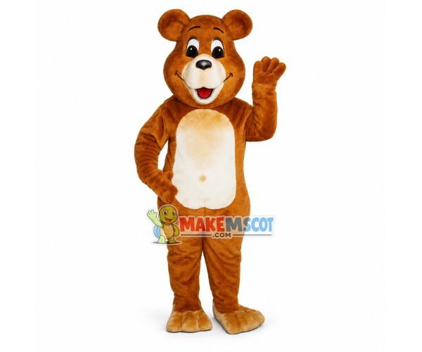 Lovely Belly Bear Mascot Costume 