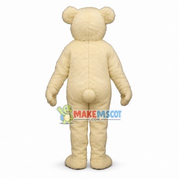 Cute Betsy Polar Bear Mascot Costume Cute Betsy Polar Bear Mascot Costume