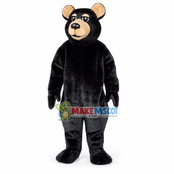 Adult Black Bear Mascot Costume Adult Black Bear Mascot Costume